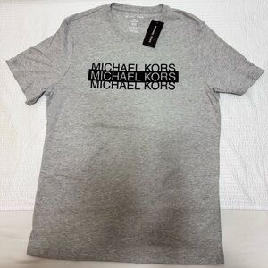 Michael Kors Light Gray Logo T-Shirt